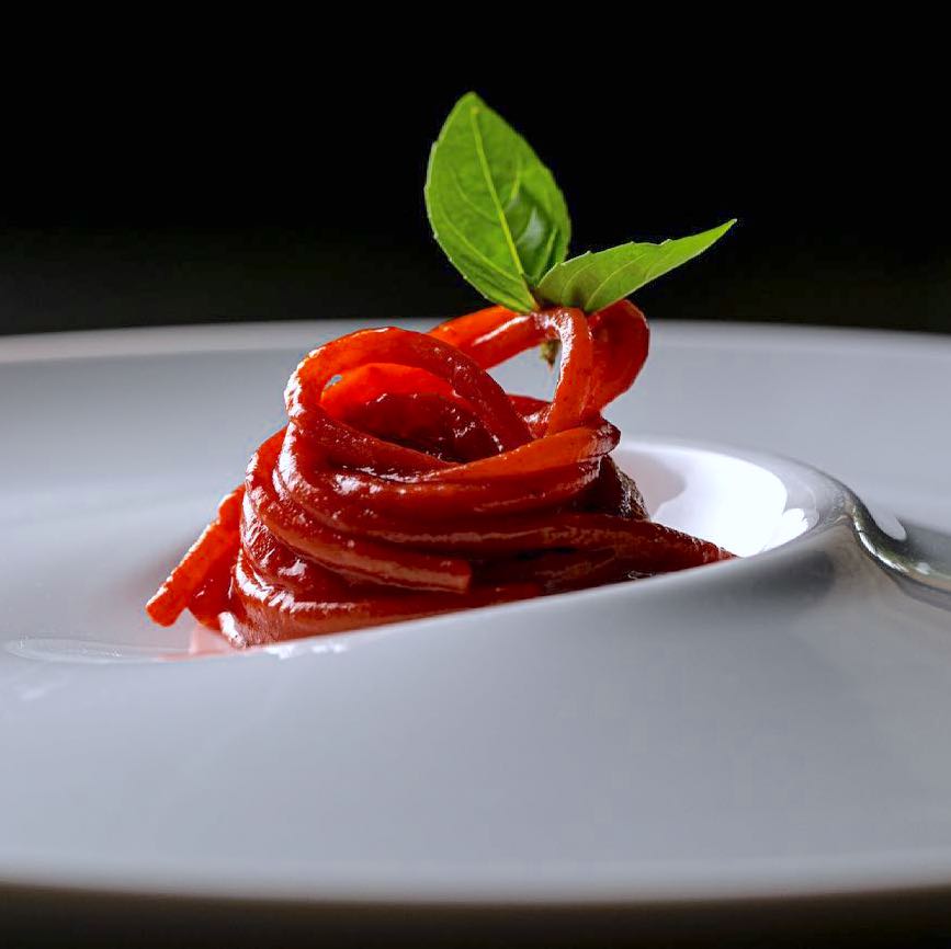 Assenza di pomodoro Spaghetti